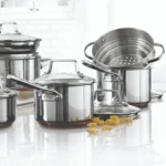 Serray 12-Piece 5-Ply Copper Core Stainless Steel Cookware Set - Image 3